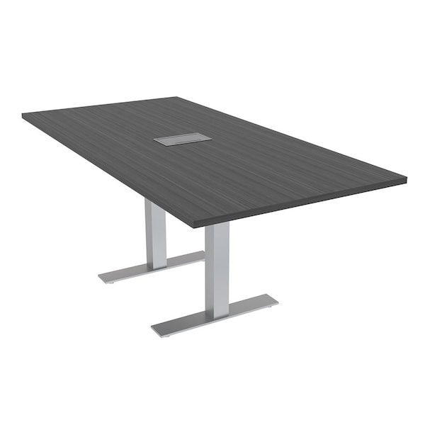 Skutchi Designs 35.5 in W, 71.5 in L, 29 in H, Engineered Wood Top, Grey HAR-REC-36x72-T-ELEC-ASIANNIGHT - main